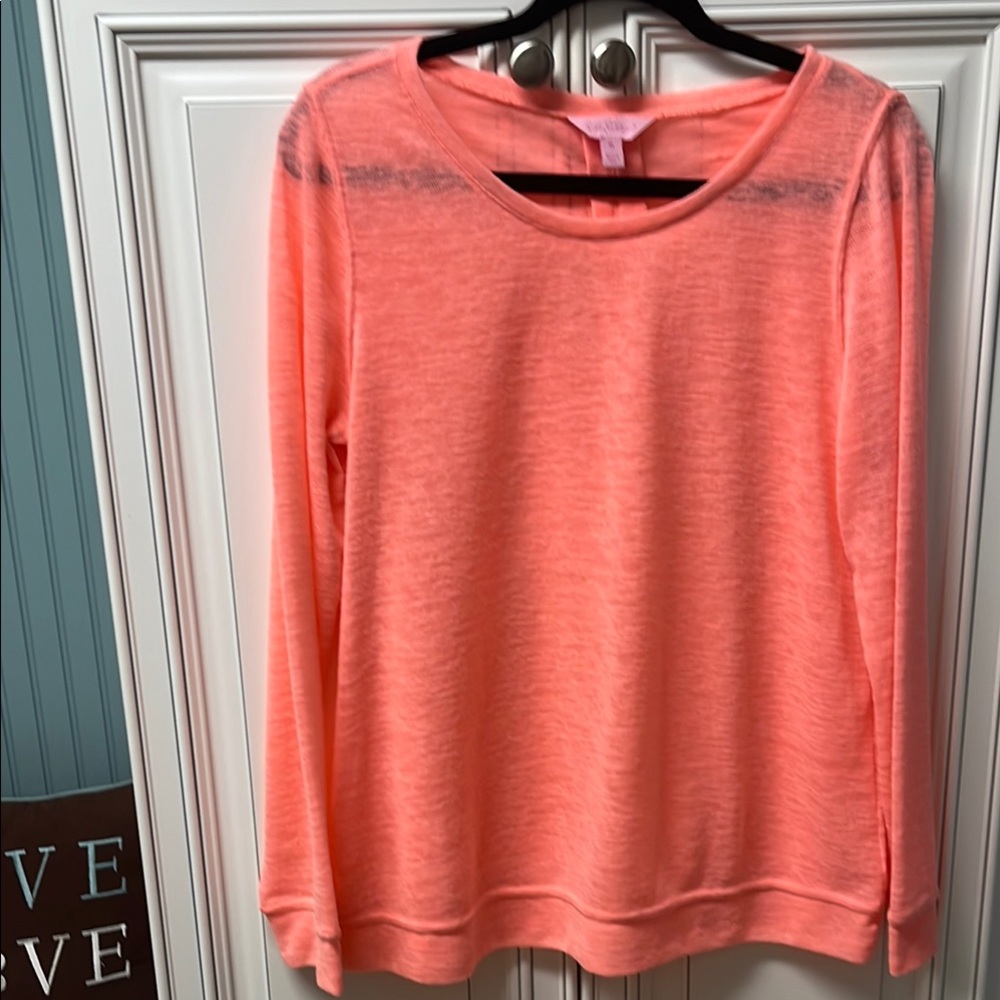 Lilly Pulitzer Long Sleeve Top ~ Size Medium - Picture 5 of 6